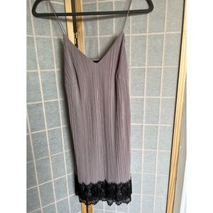 Slate purple cocktail dress